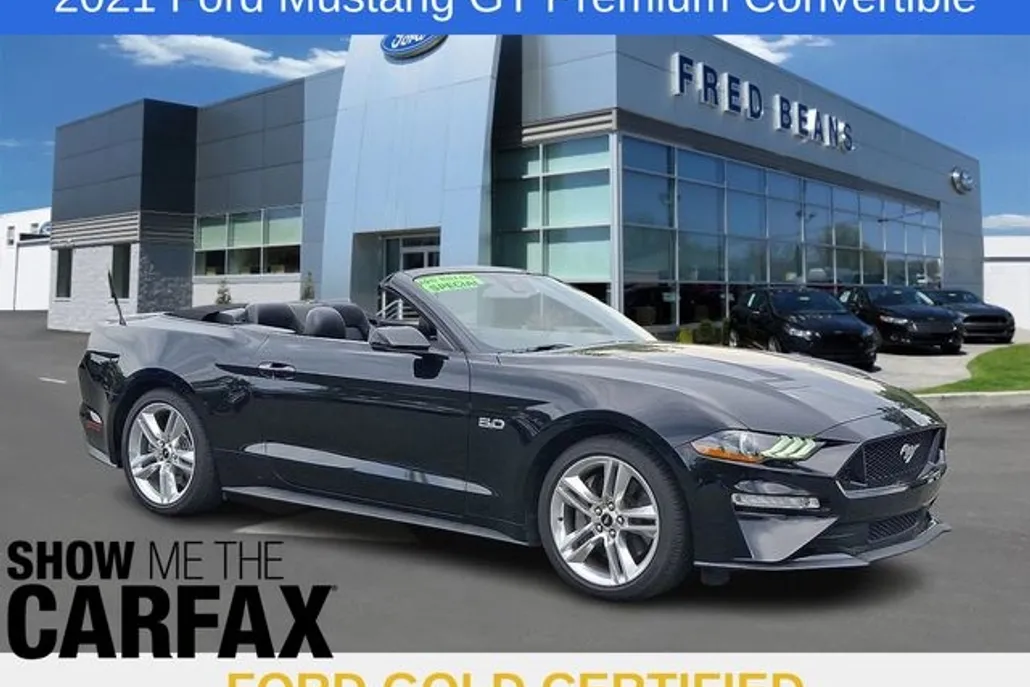2021 Ford Mustang GT Premium Convertible photo 1