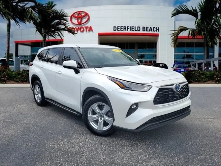 2023 Toyota Highlander Hybrid LE photo 1